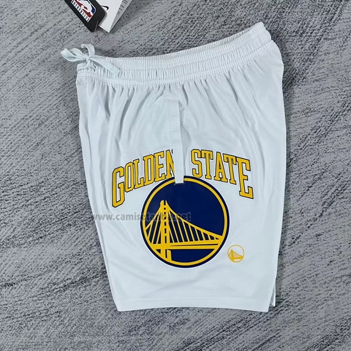 Pantalone Golden State Warriors Big Logo Just Don Blanco